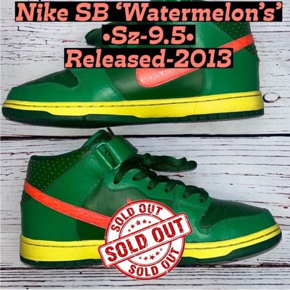 nike sb dunk watermelon